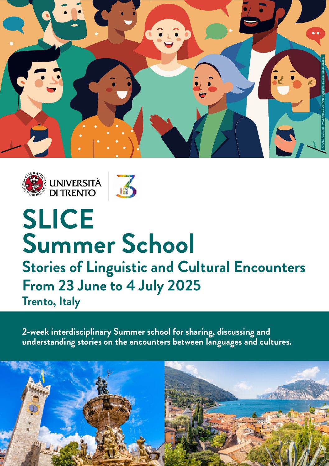 SLICE Summer School Stories of Linguistic and Cultural Encounters